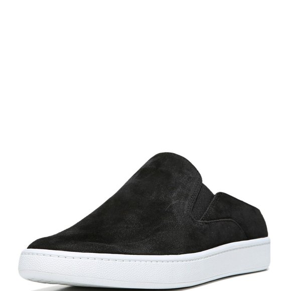 Vince Verrell Slip On Mule Sneakers Black - Picture 3 of 10